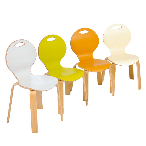 Stuhl PEARL, Sitzschale farbig